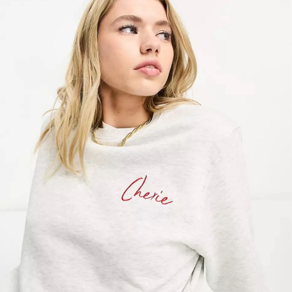 Sézane alike: NWT French Connection Womens Crew Neck Sweatshirt